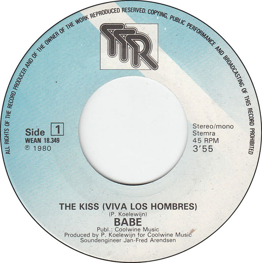 Babe - The Kiss 26671 Vinyl Singles Vinyl Zeer Goed / Hoesje Goed "VINYLSINGLES.NL"