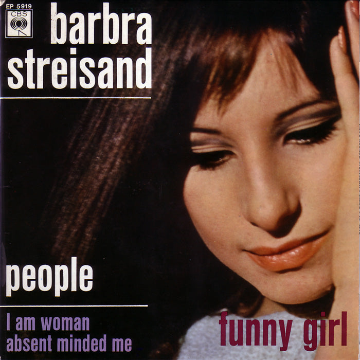 Barbra Streisand - People Vinyl Singles EP Vinyl Very Good (VG) <br> Hoes Good Plus (G+)