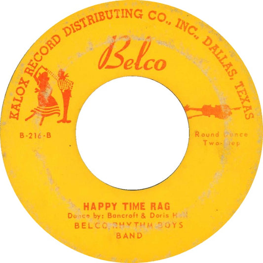 Belco Rhythm Boys - Steppin' Easy Vinyl Singles Vinyl Zeer Goed / Hoesje Generic "VINYLSINGLES.NL"