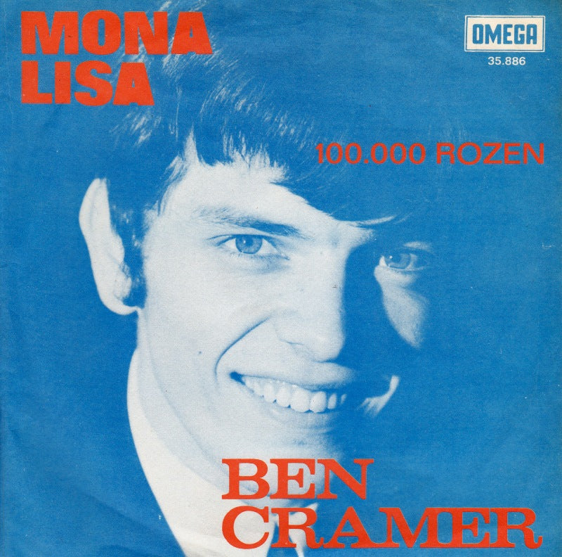 Ben Cramer - Mona Lisa Vinyl Singles Vinyl Very Good (VG) <br> Hoes Good Plus (G+)