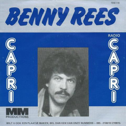 Benny Rees - Capri 22564 Vinyl Singles Vinyl Very Good (VG) <br> Hoes Good Plus (G+)