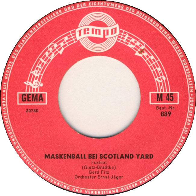 Bernd Andersson - Ich kauf mir lieber einen Tirolerhut Vinyl Singles Vinyl Very Good (VG) <br> Hoes Good Plus (G+)