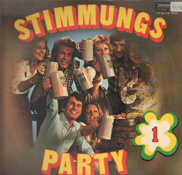 Various - Stimmungs Party (LP) Vinyl LP Vinyl Very Good (VG) <br> Hoes Good Plus (G+)
