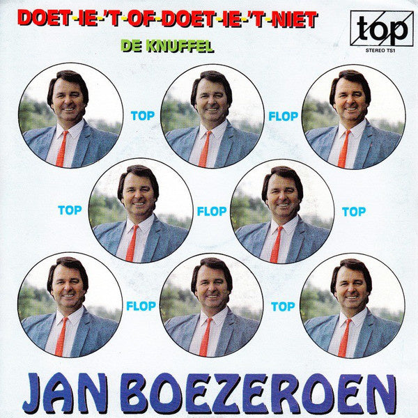 Jan Boezeroen - Doet Ie 't Of Doet Ie 't Niet Vinyl Singles Vinyl Very Good (VG) <br> Hoes Good Plus (G+)