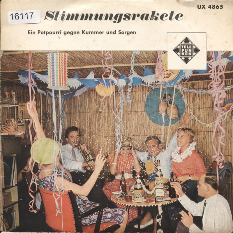 Blaskapelle S. Vierlinger Und Eine Fidele Runde - Ein Potpourri Gegen Kummer Und Sorgen Vinyl Singles EP Vinyl Very Good (VG) <br> Hoes Good Plus (G+)