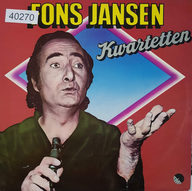 Fons Jansen - Kwartetten (LP) Vinyl LP