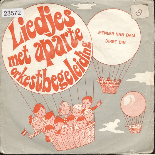 Benny Vreden - Meneer van Dam Vinyl Singles Vinyl Zeer Goed / Hoesje Goed "VINYLSINGLES.NL"