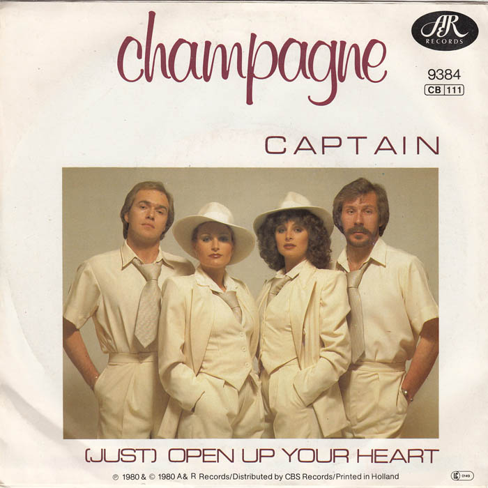 Champagne - Captain 30819 Vinyl Singles Vinyl Very Good (VG) <br> Hoes Good Plus (G+)