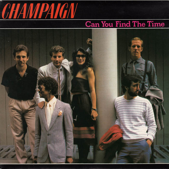 Champaign - Can You Find The Time Vinyl Singles