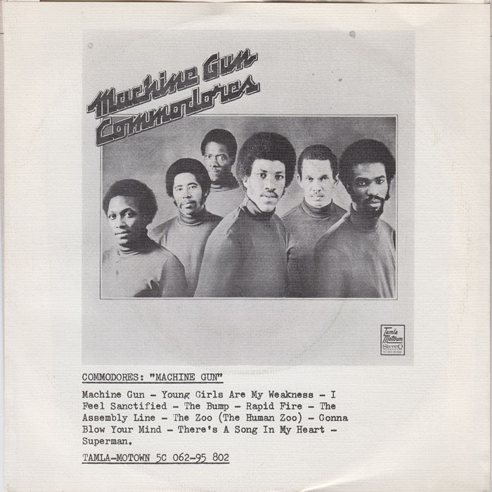 Commodores - The Bump Vinyl Singles Vinyl Very Good (VG) <br> Hoes Good Plus (G+)