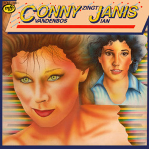 Conny Vandenbos - Conny Vandenbos Zingt Janis Ian (LP) Vinyl LP Vinyl Very Good (VG) <br> Hoes Good Plus (G+)