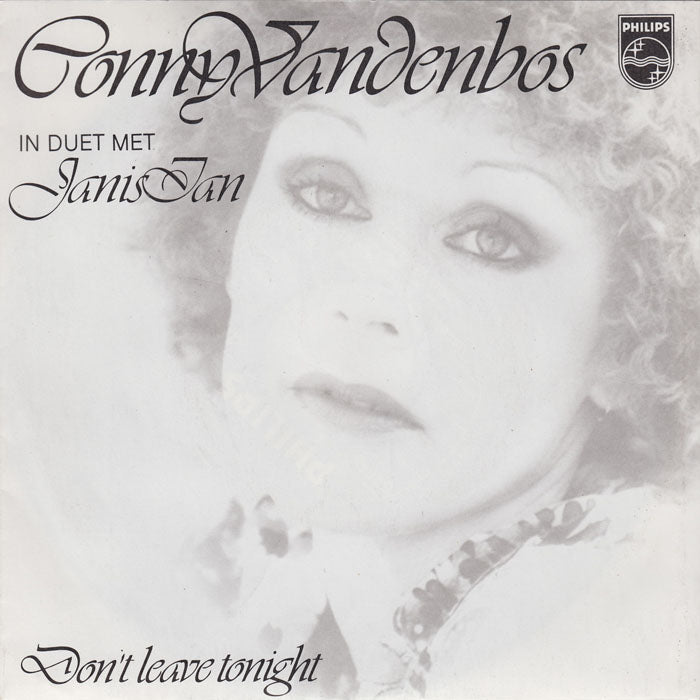 Conny Vandenbos & Janis Ian - Don't Leave Tonight 07048 Vinyl Singles Vinyl Very Good (VG) <br> Hoes Good Plus (G+)