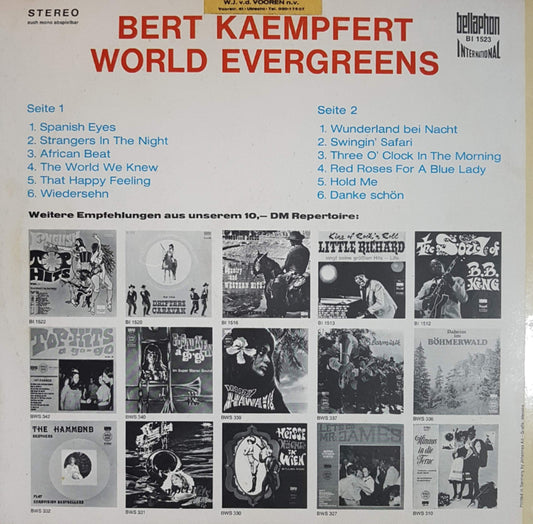 Bert Kaempfert - World Evergreens (LP)