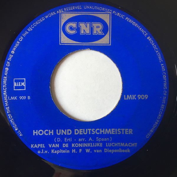 Kapel Van De Koninklijke Luchtmacht - Mars Der Medici Vinyl Singles Vinyl Very Good (VG) <br> Hoes Good Plus (G+)