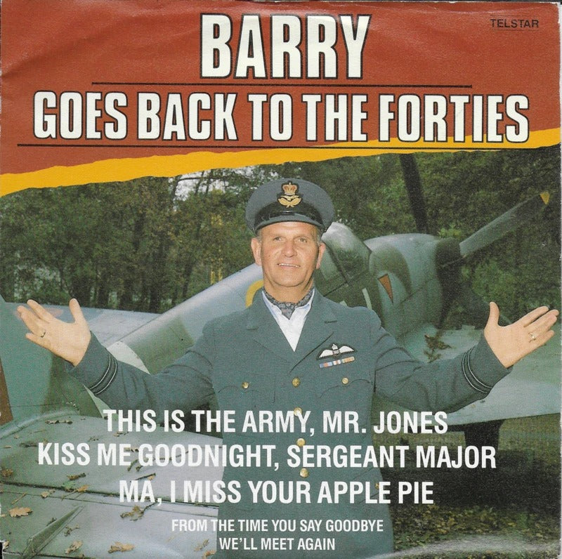 Barry Hughes - Barry Goes Back To The Forties Vinyl Singles Vinyl Very Good (VG) <br> Hoes Good Plus (G+)