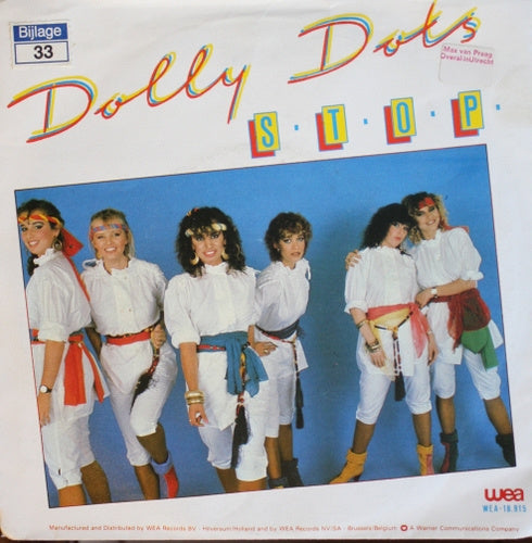Dolly Dots - S.T.O.P. Vinyl Singles Vinyl Very Good (VG) <br> Hoes Good Plus (G+)