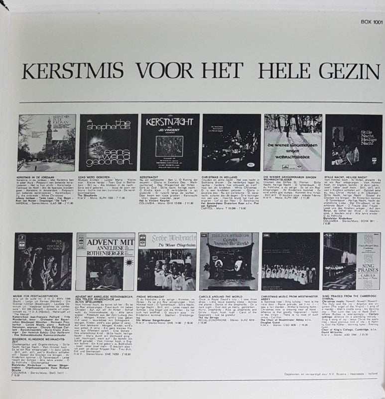 Various - Kerstmis Voor Het Hele Gezin (LP) Vinyl LP