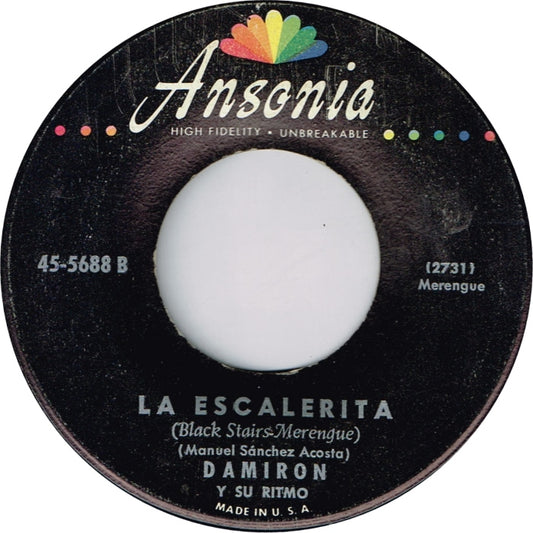 Damiron Y Su Ritmo - Merengue Minuet Vinyl Singles Vinyl Zeer Goed / Hoesje Generic "VINYLSINGLES.NL"