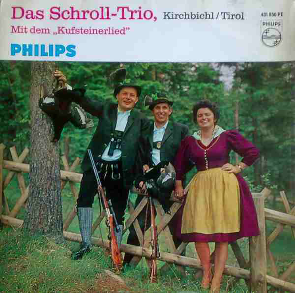 Schroll-Trio - Kirchbichl Vinyl Singles Vinyl Very Good (VG) <br> Hoes Good Plus (G+)