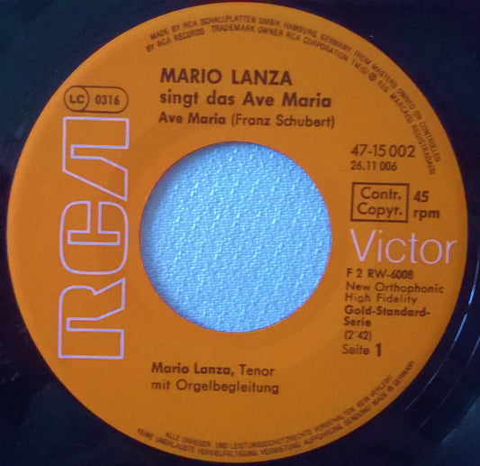 Mario Lanza - Mario Lanza Singt Das Ave Maria
