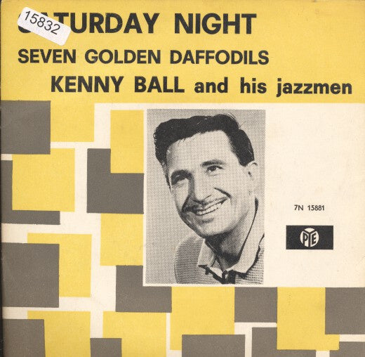 Kenny Ball And His Jazzmen - Saturday Night Vinyl Singles Vinyl Very Good (VG) <br> Hoes Good Plus (G+)