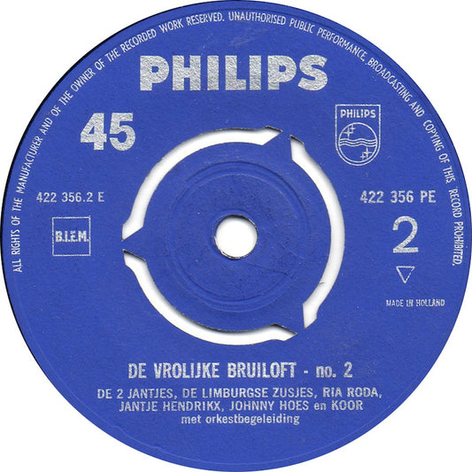 Johnny Hoes - De Vrolijke bruiloft No.2