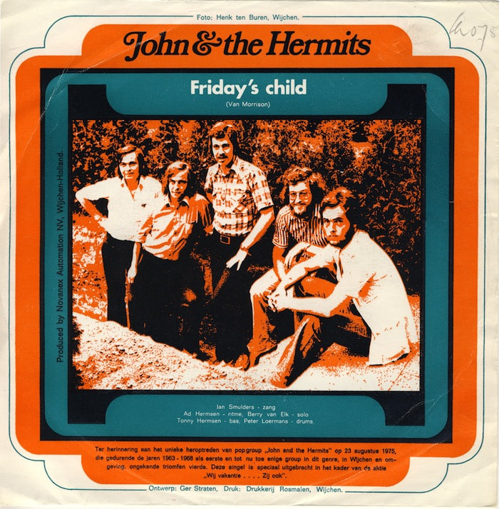 Aalsburg Stompers - Buddy's Habits Vinyl Singles Vinyl Very Good (VG) <br> Hoes Good Plus (G+)