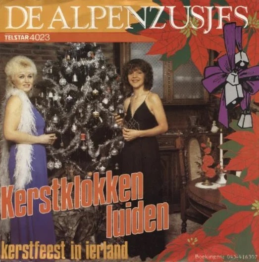 Alpenzusjes - Kerstklokken Luiden Vinyl Singles Vinyl Very Good (VG) <br> Hoes Good Plus (G+)