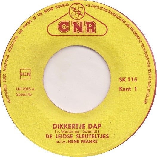 Leidse Sleuteltjes - Dikkertje Dap