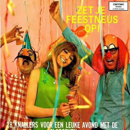 Lolbroeken - Zet Je Feestneus Op - 28 Knallers Voor Een Leuke Avond Met De Lolbroeken (LP) 48750 Vinyl LP VINYLSINGLES.NL
