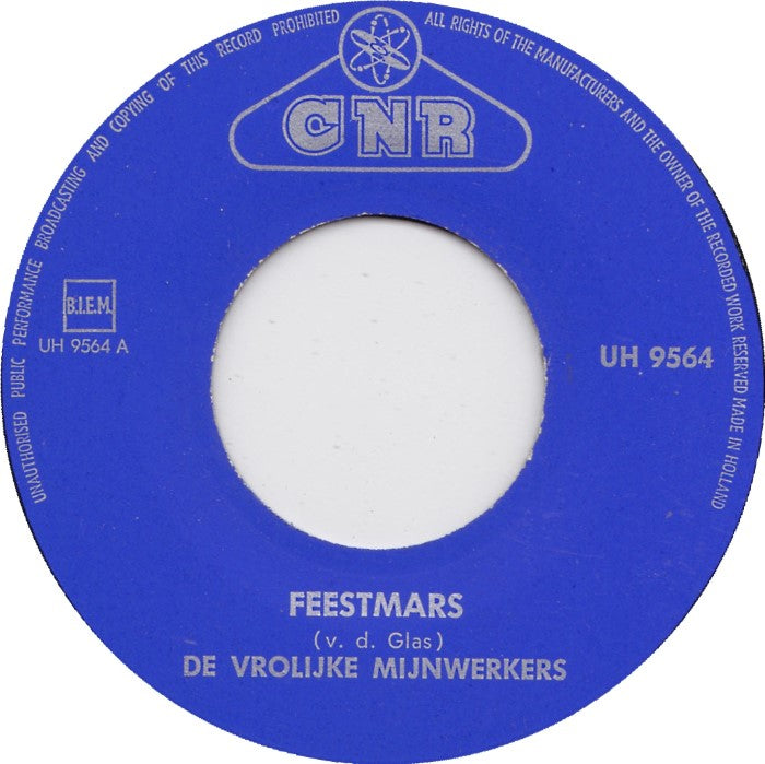 Vrolijke Mijnwerkers - Feestmars Vinyl Singles