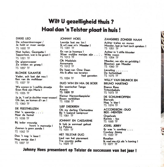 Zangeres Zonder Naam - Lieveling (De Verschoppelingen) 22693 Vinyl Singles Vinyl Zeer Goed / Hoesje Goed "VINYLSINGLES.NL"