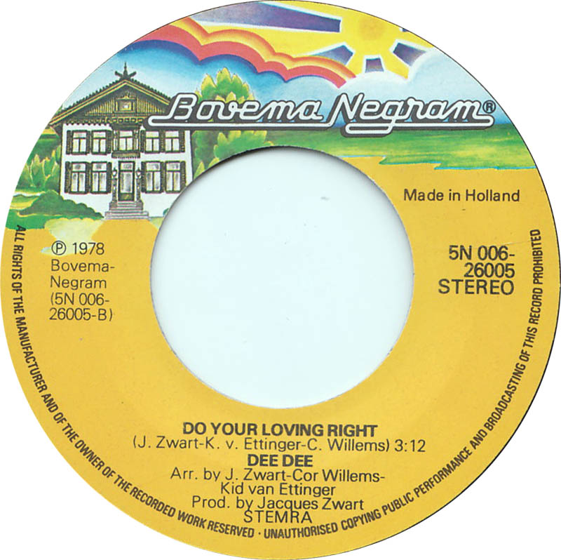 Dee Dee - I Put A Spell On You 36316 Vinyl Singles Vinyl Very Good (VG) <br> Hoes Good Plus (G+)