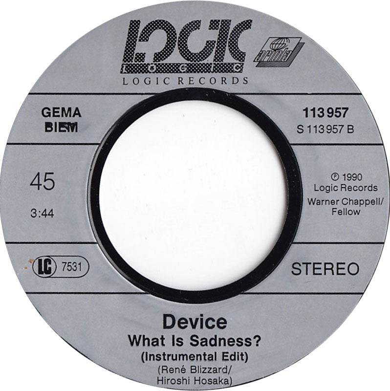 Device - What Is Sadness