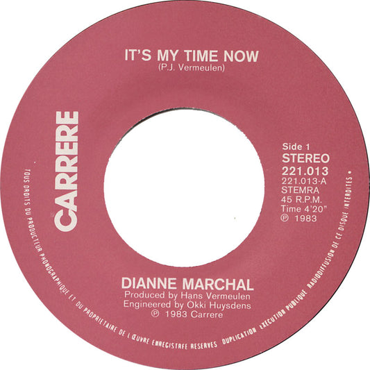 Dianne Marchal - It's My Time Now