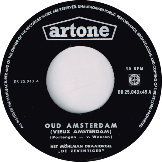 Draaiorgel De Zeventiger - Oud Amsterdam