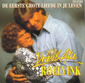 Dries & Alie Roelvink - De Eerste Grote Liefde In Je Leven Vinyl Singles Vinyl Very Good (VG) <br> Hoes Good Plus (G+)