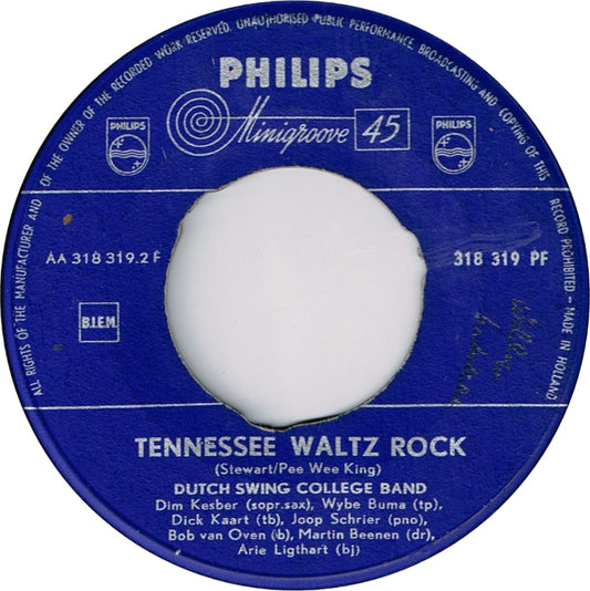 Dutch Swing College Band - Marina 39839 Vinyl Singles Vinyl Zeer Goed / Hoesje Generic "VINYLSINGLES.NL"