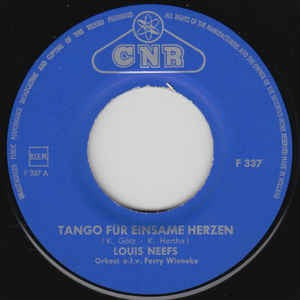 Louis Neefs - Tango Fur Einsame Herzen Vinyl Singles