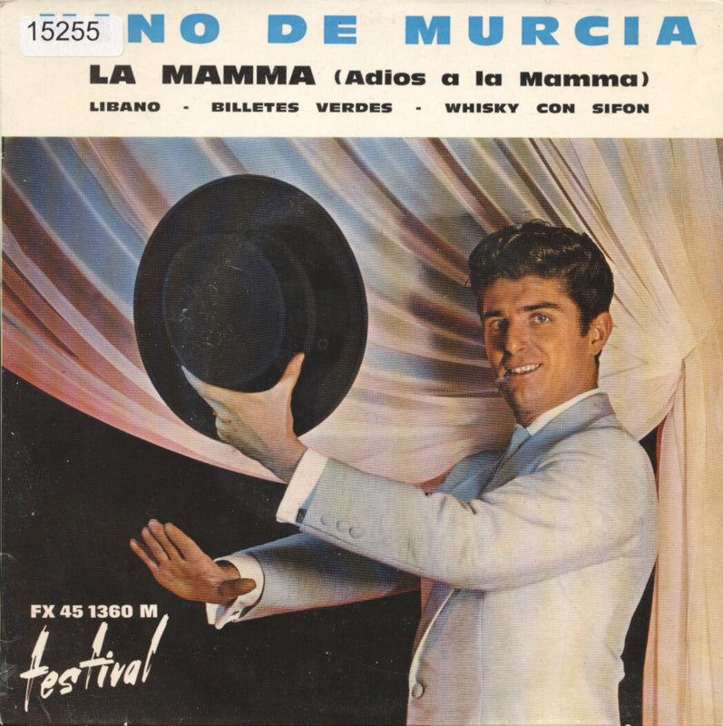 Nino De Murcia - La Mamma (Adios A la Mamma) Vinyl Singles EP Vinyl Very Good (VG) <br> Hoes Good Plus (G+)