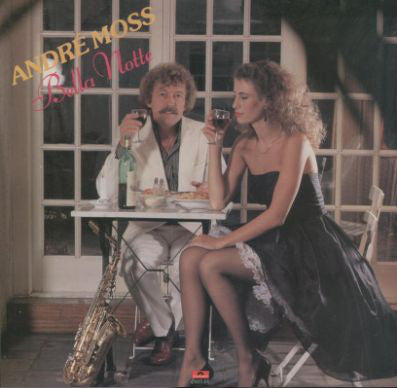 André Moss - Bella Notte (LP) Vinyl LP Vinyl Very Good (VG) <br> Hoes Good Plus (G+)