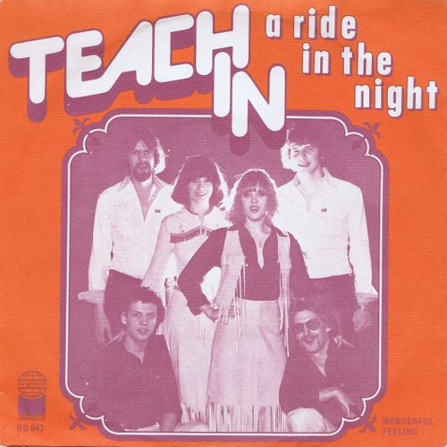 Teach-In - A Ride In The Night 21519 Vinyl Singles Vinyl Very Good (VG) <br> Hoes Good Plus (G+)