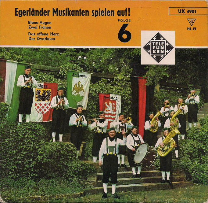 Original Egerländer Musikanten - Egerländer Musikanten Spielen Auf! - Nr. * Vinyl Singles EP