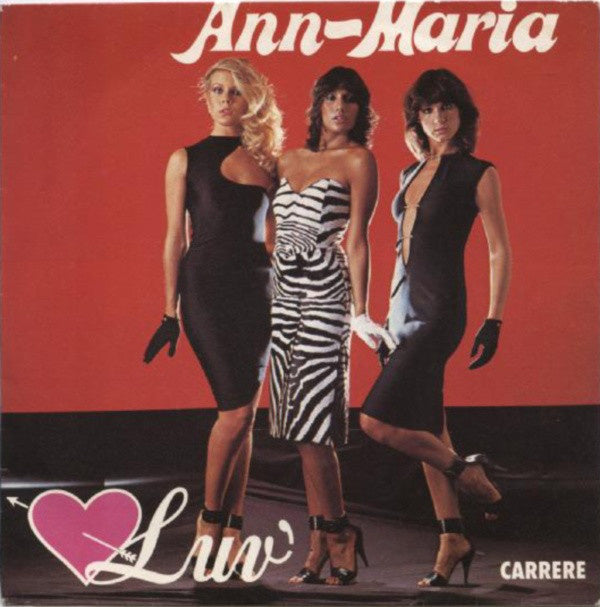 Luv' - Ann-Maria 26596 Vinyl Singles Vinyl Very Good (VG) <br> Hoes Good Plus (G+)
