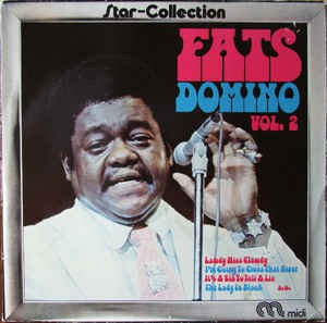 Fats Domino - Star Collection Vol. II (LP) Vinyl LP Vinyl Very Good (VG) <br> Hoes Good Plus (G+)