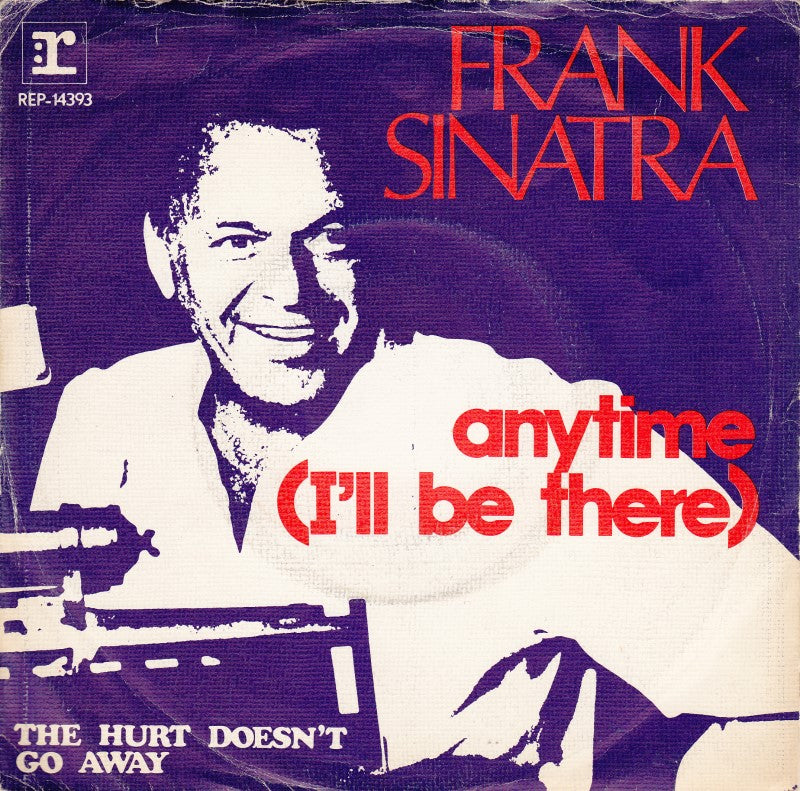 Frank Sinatra - Anytime Vinyl Singles Vinyl Very Good (VG) <br> Hoes Good Plus (G+)