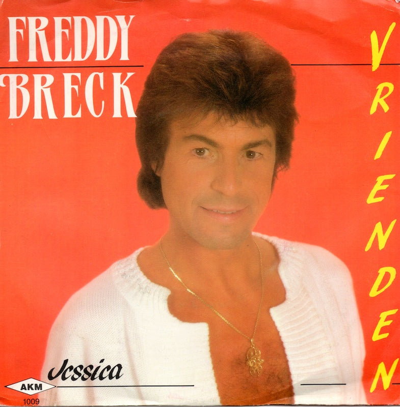 Freddy Breck - Vrienden Vinyl Singles Vinyl Very Good (VG) <br> Hoes Good Plus (G+)