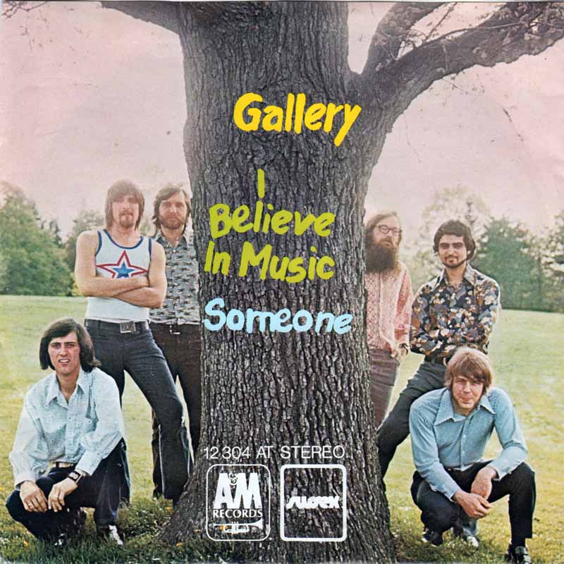 Gallery - I Believe In Music Vinyl Singles Vinyl Very Good (VG) <br> Hoes Good Plus (G+)