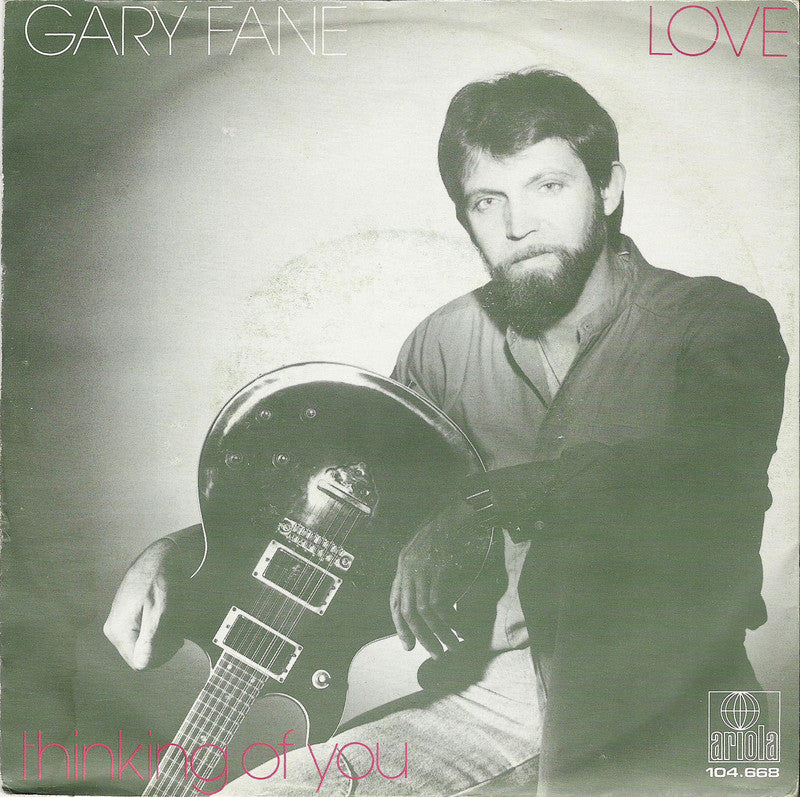 Gary Fane - Love Vinyl Singles Vinyl Very Good (VG) <br> Hoes Good Plus (G+)