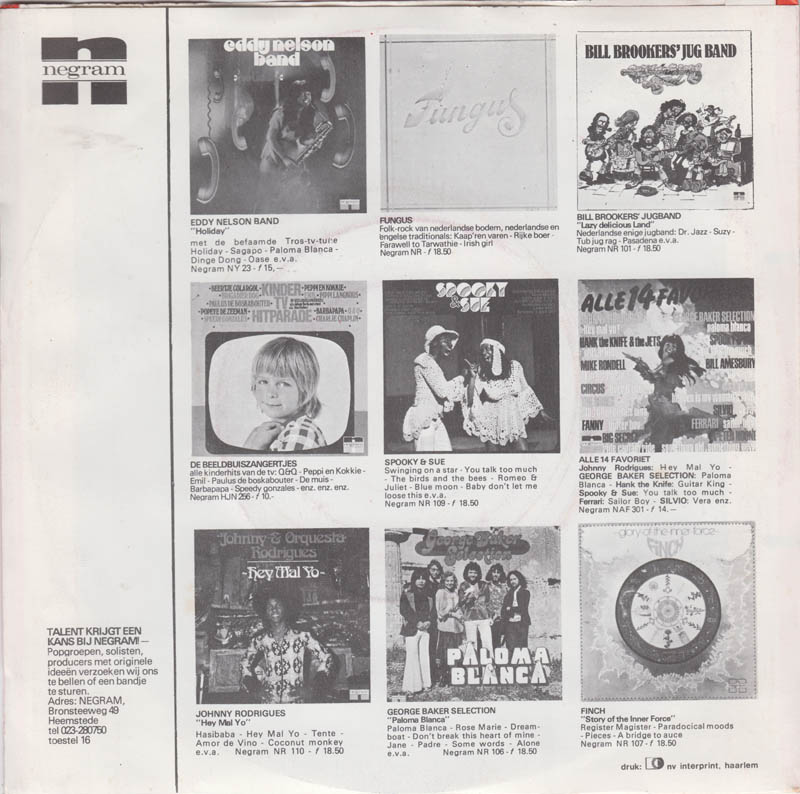 Gerard Hoebe - Ie Bint Mien Knuffel Vinyl Singles Vinyl Very Good (VG) <br> Hoes Good Plus (G+)